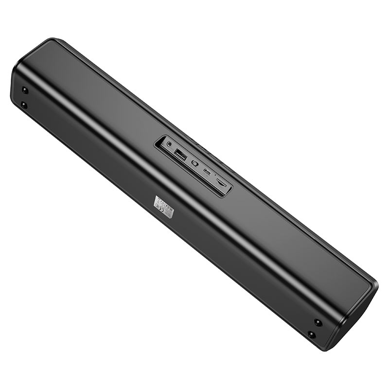 Hoco BS49 Desktop Wireless Speaker with RGB Light, Bluetooth, USB, AUX, TF Card & FM