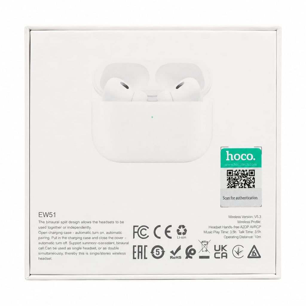 HOCO EW51 TWS Wireless Earbuds Bluetooth 5.3