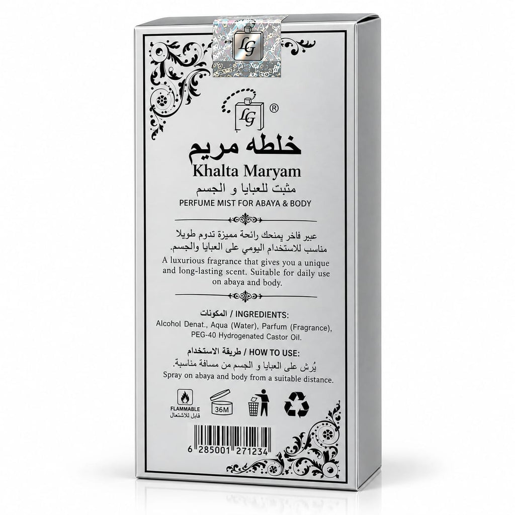 Khalta Maryam Alcohol-Free Perfume 100ML – Lulu Gallery
