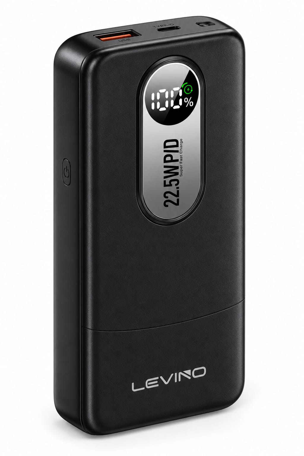 LEVINO N-62 20000mAh Power Bank 22.5W Fast Charging – Black